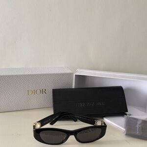 Dior Black and Gold Sunglasses